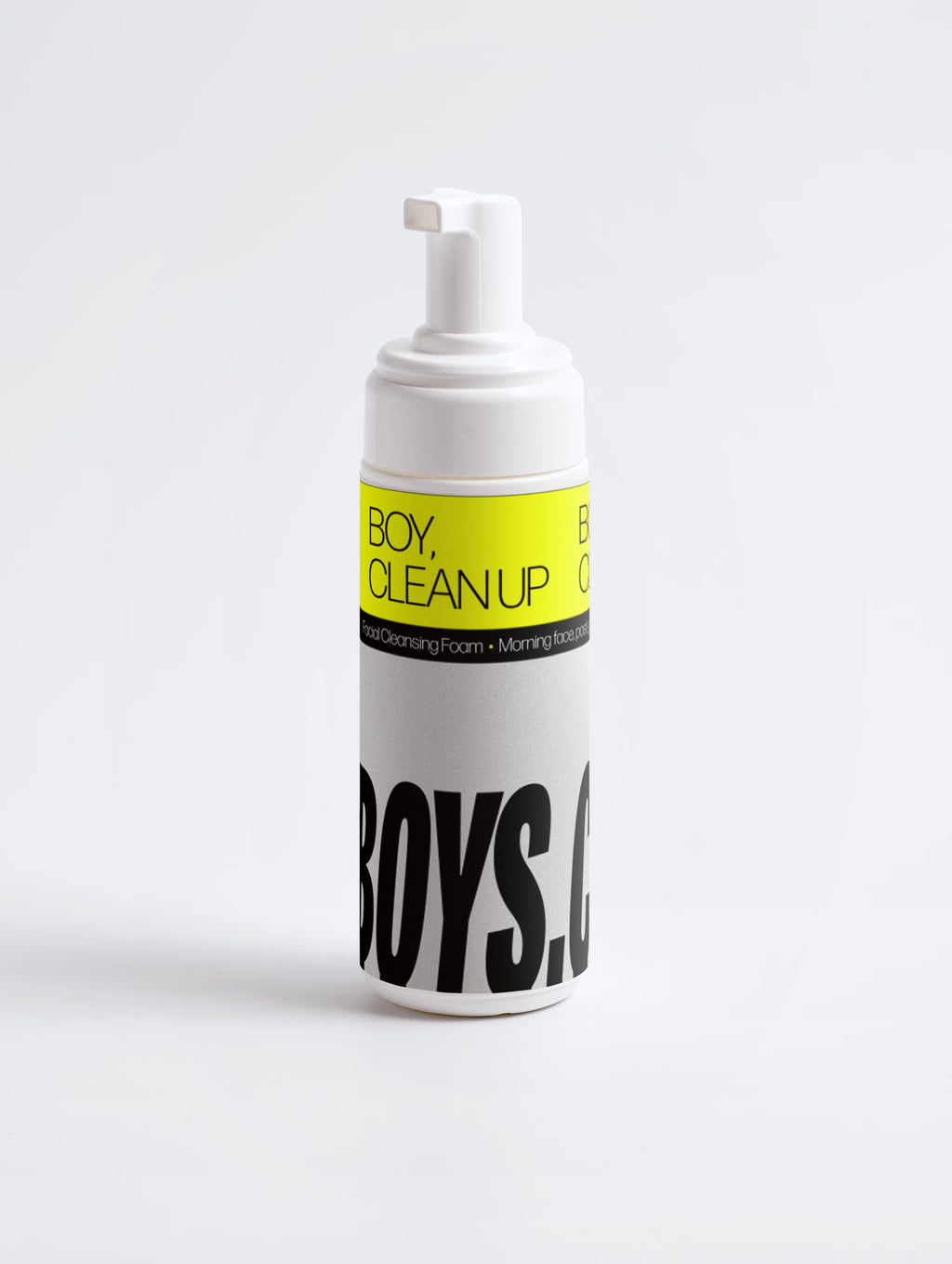 BOY, CLEAN UP cleansing foam by BOYS.CARE.