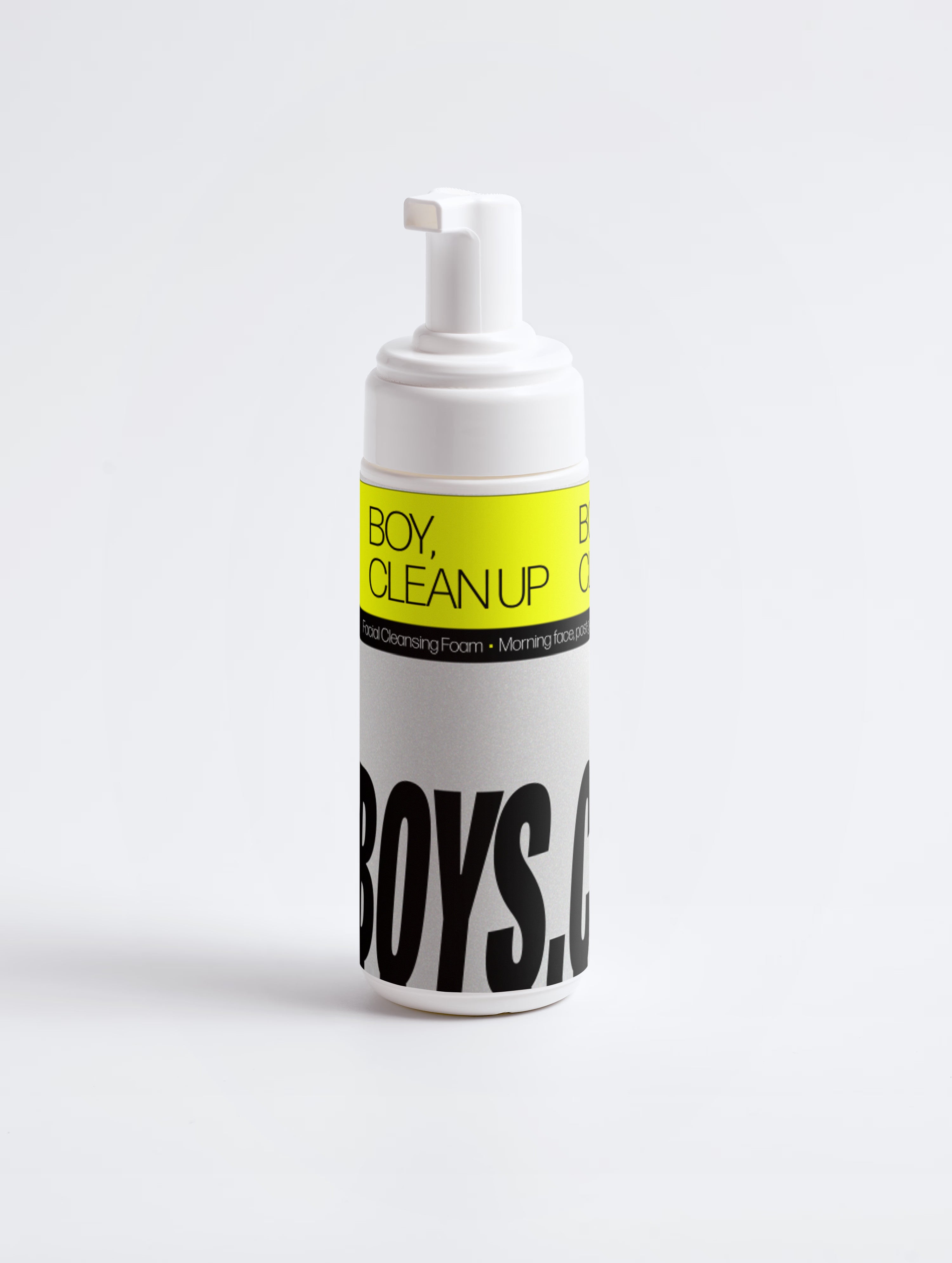BOY, CLEAN UP cleansing foam by BOYS.CARE.
