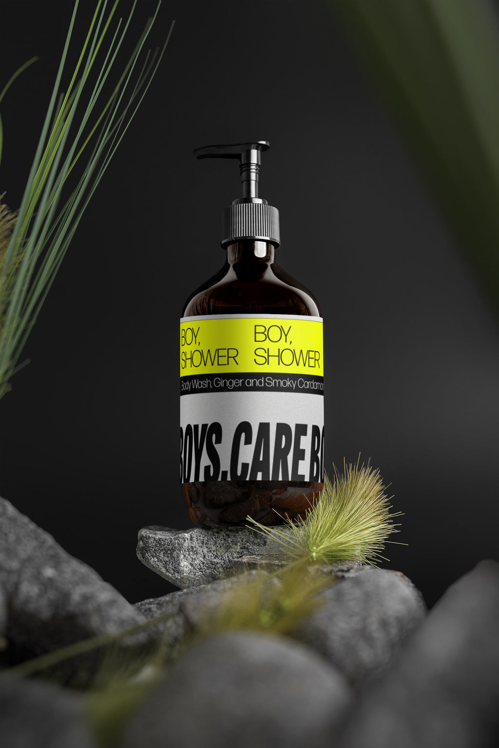 BOY, SHOWER body wash in nature.